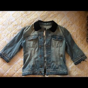 Dolce & Gabbana 3/4 length sleeve denim jacket